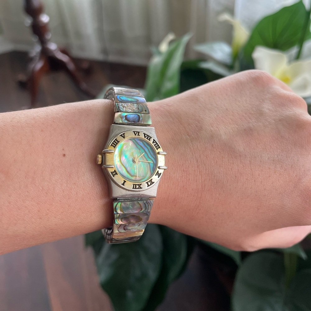 Vintage Gem Time Abalone Watch